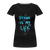 Ocean is my life Frauen Premium Bio T-Shirt - Schwarz